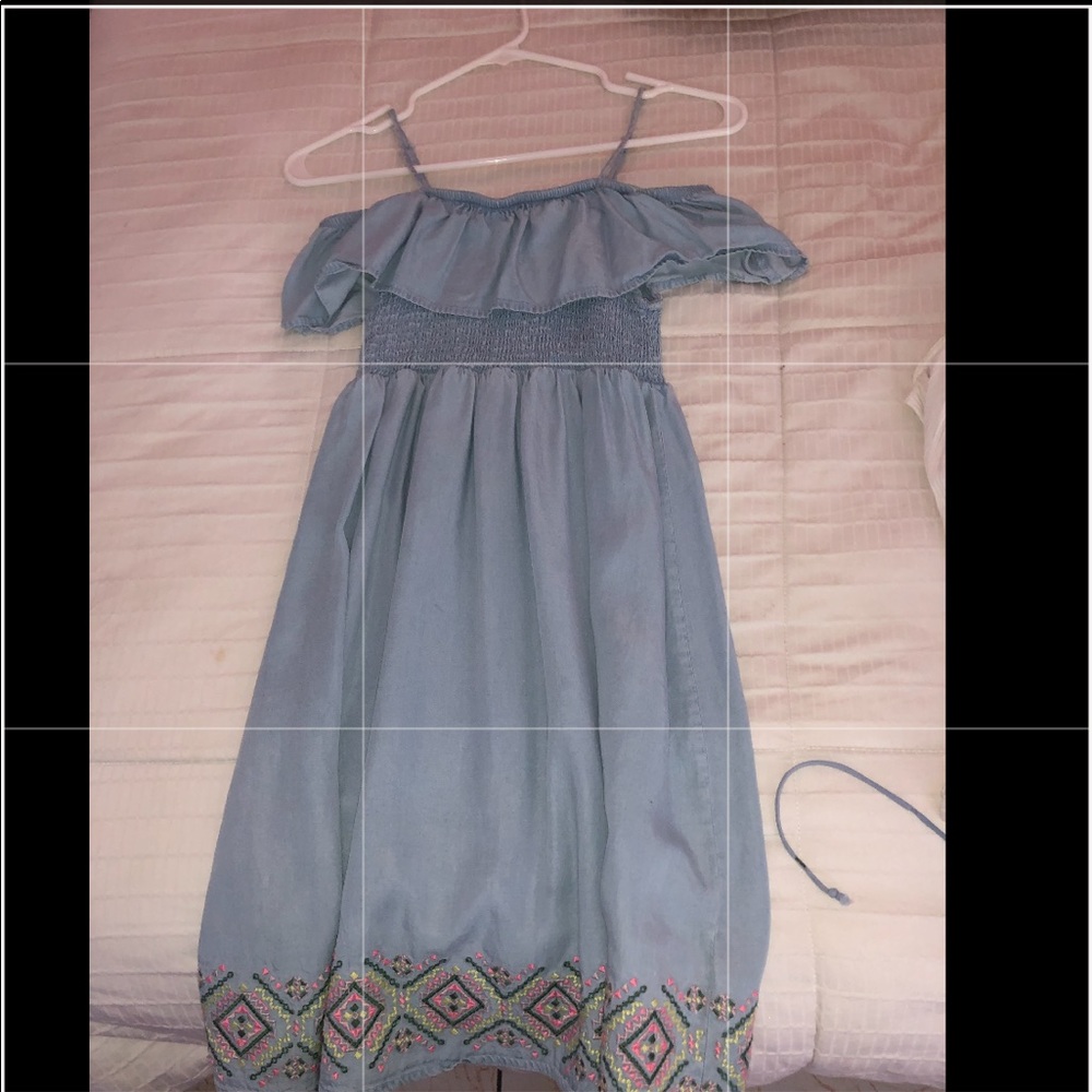 Blue dress